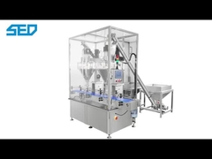 Линейная двойная автоматическая машина для наполнения порошками из нержавеющей стали