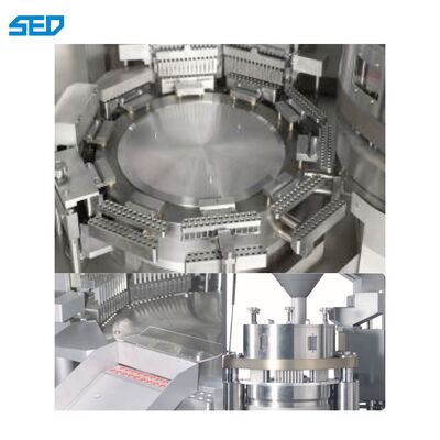 Высокоскоростная автоматическая машина для заполнения капсул с управляемым ПЛЦ